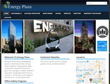 Tablet Screenshot of energyplazadallas.com